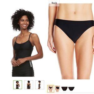 🆕 Adidas Solid 3 Stripe Tankini & Hipster Bottom